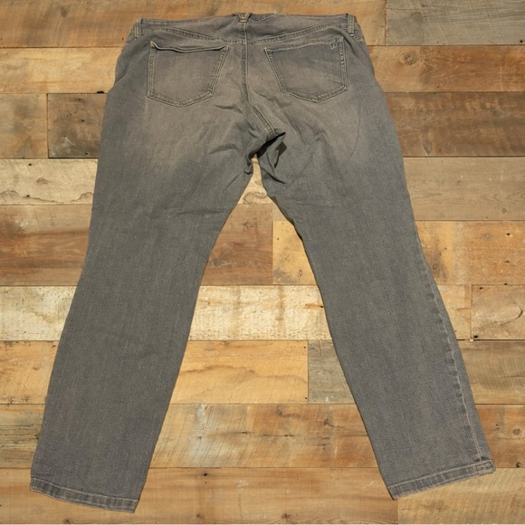 Jessica Simpson Wide Mom Jeans Light Wash Pants Forever Rolled Ankle Y2K Cute - Picture 3 of 6